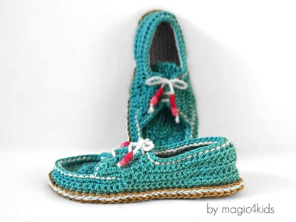 Sneakers with rope soles
