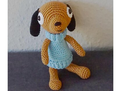 Crochet pattern puppy Bailey