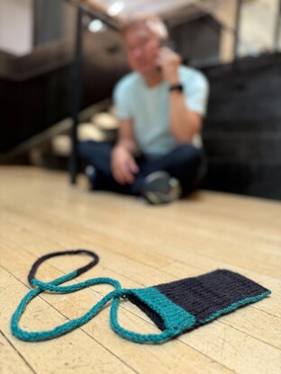 Double-Knit Phone Pouch