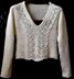 Lace Panel V-Neck 410