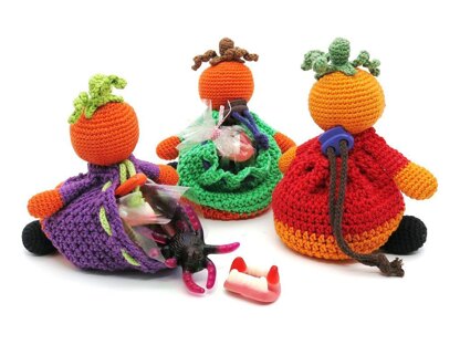 Drawstring Bag - Pumpkin