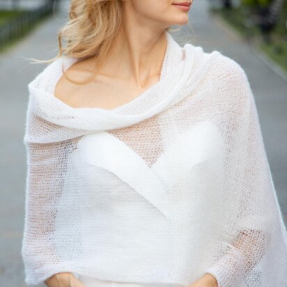 Knitting Pattern Bridal Mohair Shawl