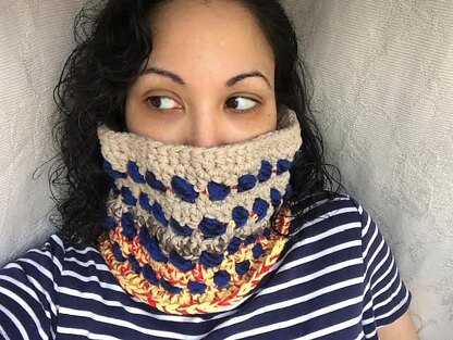 Blueberry Crumble Cowl