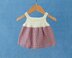 P122 Pinafore and Dress for Dolls