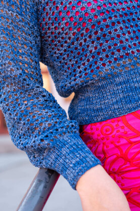 Menden Sweater in Berroco Tillie - Downloadable PDF