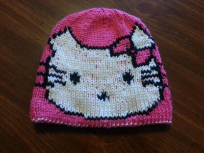 Double Knit Kitty Hat