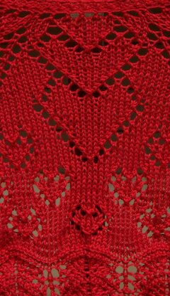 Knittin' Love shawl