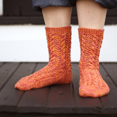 Sweet Dreams Socks in Dream in Color Smooshy