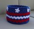 Stars and Stripes Large Basket