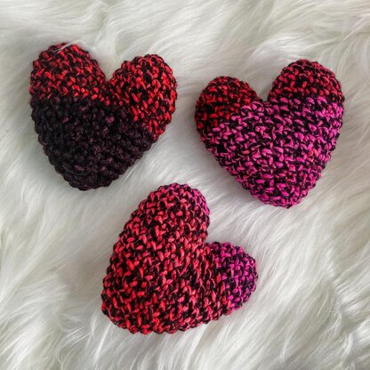 Amigurumi Heart Decor