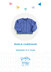 Poppy & Jazz Maple Cardigan  - Paper Pattern, Size Newborn - 6 years
