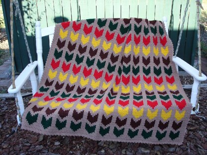 Chevron Classic Afghan