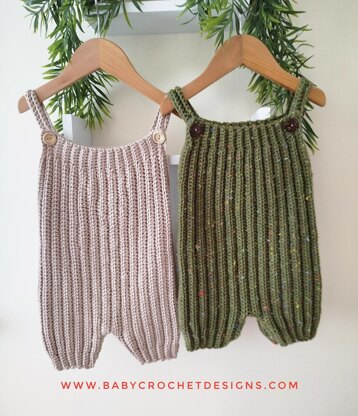 Little Rib Dungarees