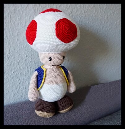 Crochet Pattern Toad