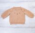 Teddy Bear Top Down Jumper 0-2 yr