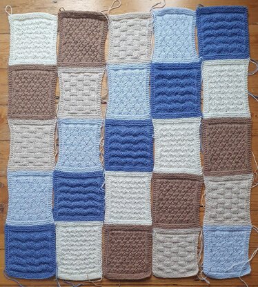 Easy Patchwork Baby Blanket