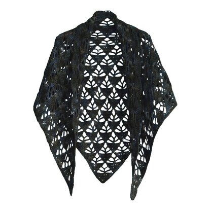 Pyramids shawl