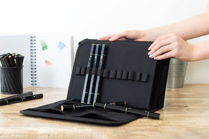 Crafter's Companion Spectrum Noir Marker Carry Case - Holds 48 Markers