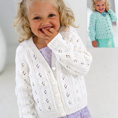 Cardigans in Sirdar Wash 'n' Wear Double Crepe DK - 4335 - Downloadable PDF