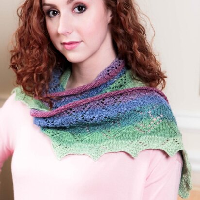 Ambra Scarf KAL