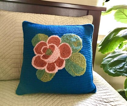 Bohemian Rose Pillow