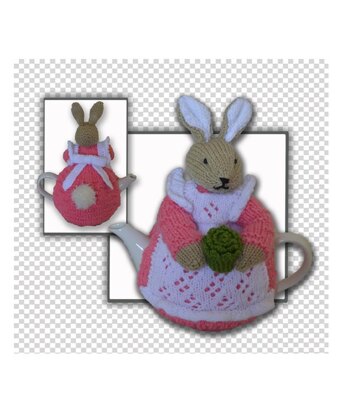 Beatrix Flufftail Bunny Rabbit Tea Cosy