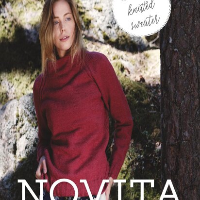 Women's Knitted Sweater in Novita Nalle - 10 - Downloadable PDF