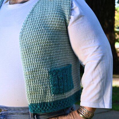 Spring Blooms Vest