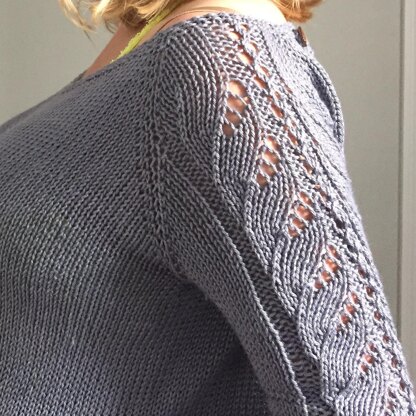 Stormy Open Back Sweater