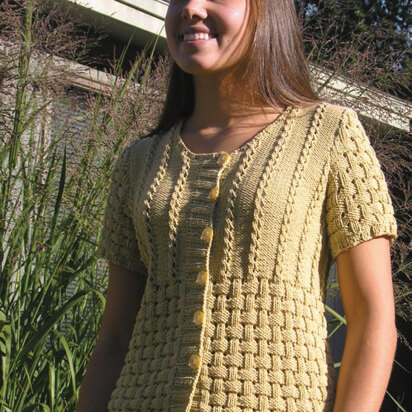 Maizie Cardigan in Knit One Crochet Too Dungarease - 1892