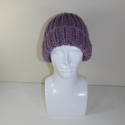 Super Chunky Rib Beanie Hat