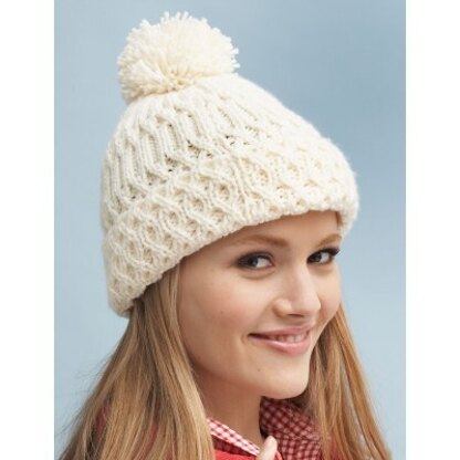 Aran Hat in Bernat Super Value