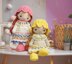 Crochet Doll Clothes Pattern - Outfit SUNFLOWER for large toys