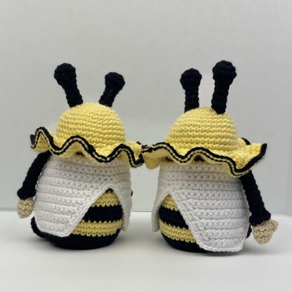 Bee Gnome Crochet Pattern