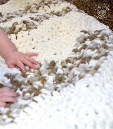 Desert Waves Baby Blanket