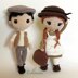 Gilbert Blythe amigurumi doll - crochet pattern by Crochelandia
