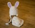 Bunny Baby Hat & Diaper Cover