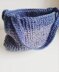 Crocheted bag with handles