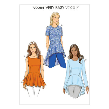 Vogue Misses' Top V9084 - Sewing Pattern