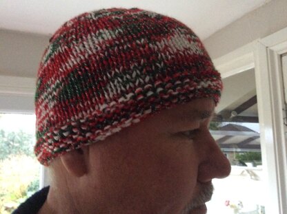 Hubby’s Christmas tea cosy hat