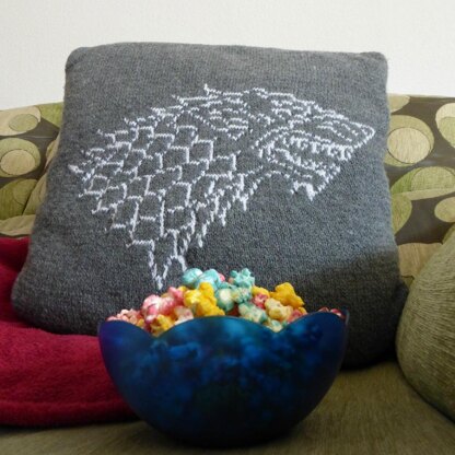 Cushion Cover "Stark, Winter is Coming"