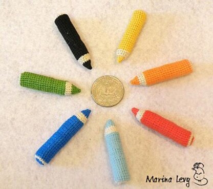 Amigurumi Colored Pencils