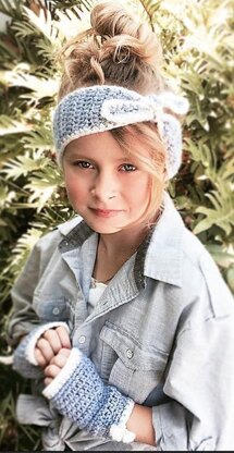 Headband Fingerless Gloves