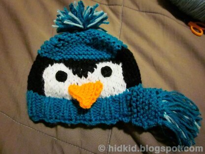 Penguin Knit Hat