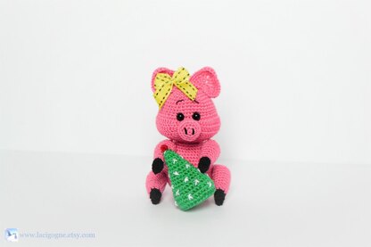 Piggy amigurumi crochet pattern