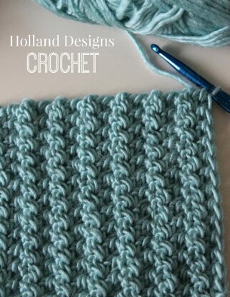 Half Triple Crochet Blanket or Scarf