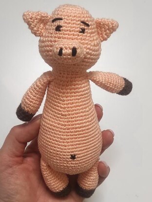 3 in 1 Pig Keychain Amigurumi