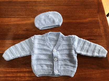 Baby G - Augusta Cardi & Hat