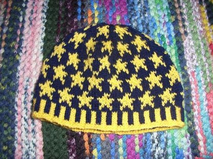 Stardust (family) beanie (5 sizes from baby to adult included)