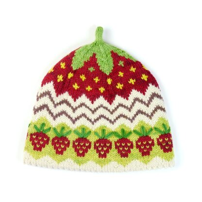 Baby hat Strawberry Muffin / Erdbeerchen